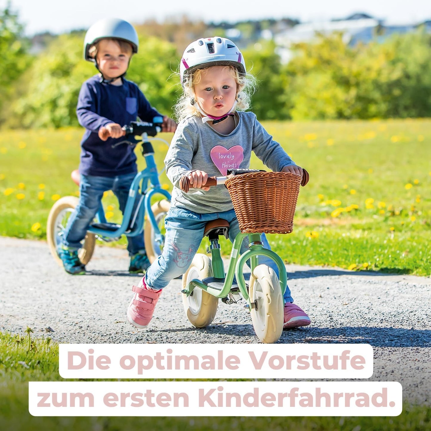 Laufrad LR M Classic für Kinder ab 2 Jahren, Retro-Rosé Einheitsgrösse