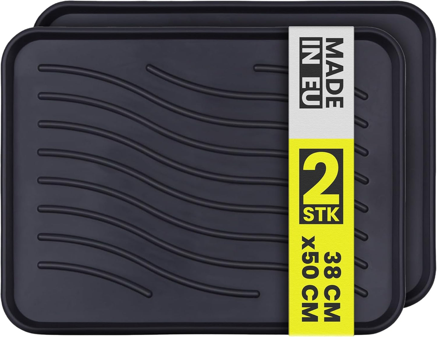 2er-Pack Schuhabtropfschale, 50x38cm ( 2er Pack )