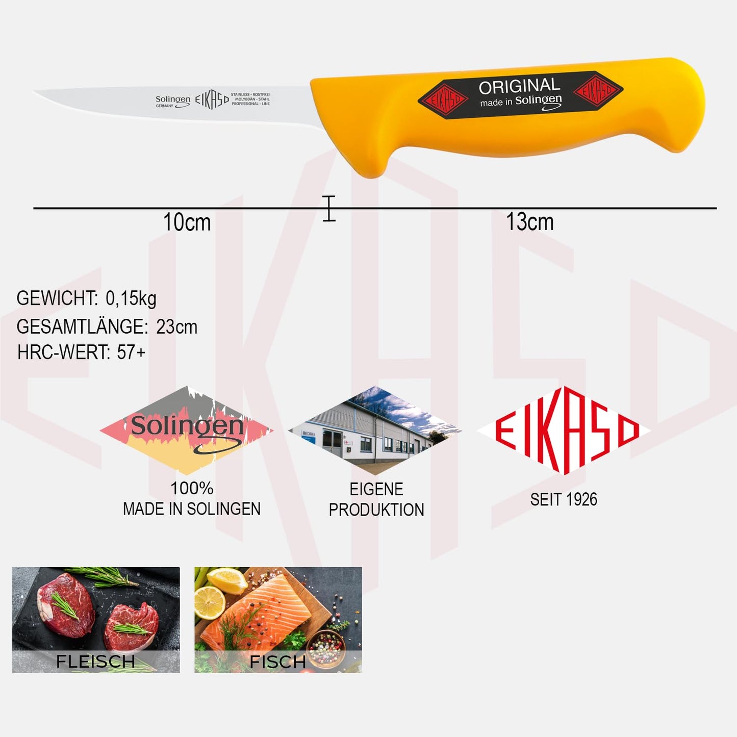 Ausbeinmesser, 10 cm mittel