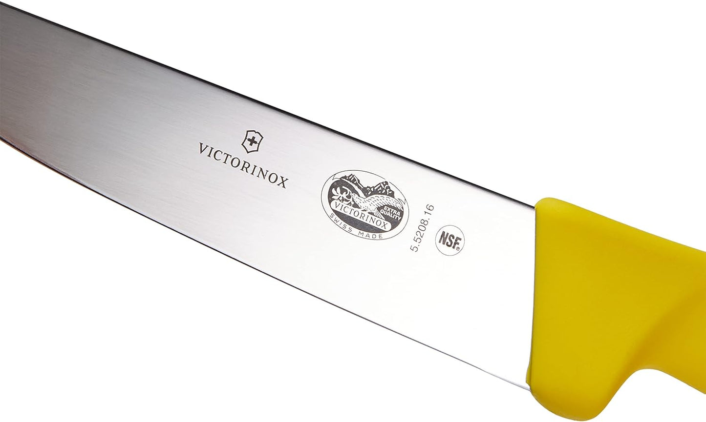 Schlachtmesser Fibrox, 16 cm|Gelb