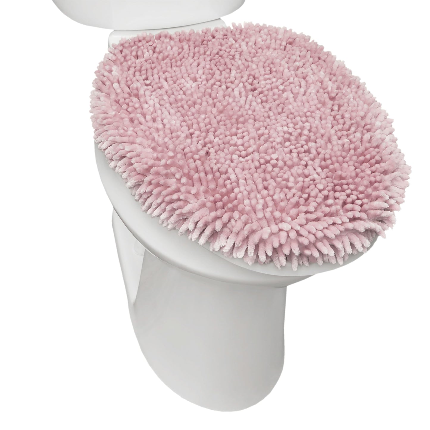 Toilettendeckel Bezug, maschinenwaschbar, 18.5" x 19.6" Blush