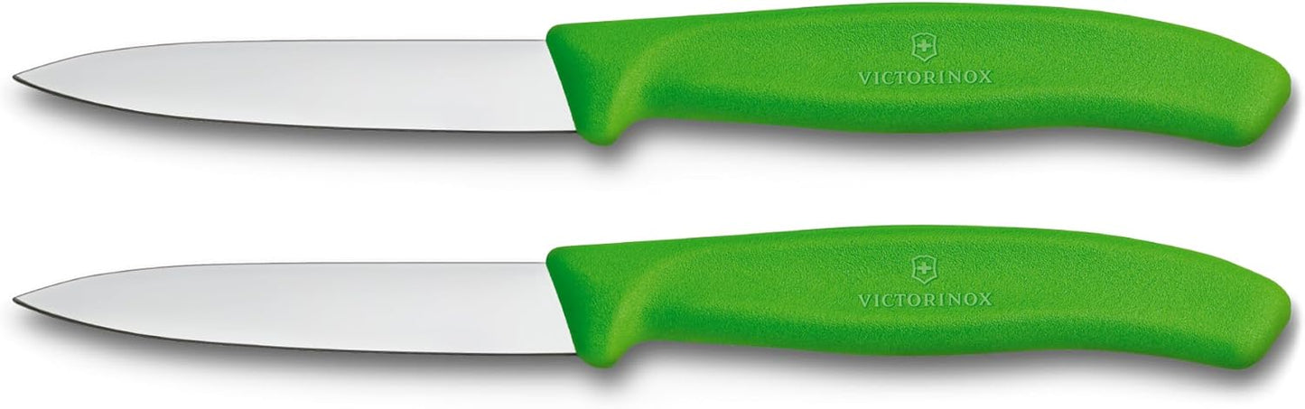 Schäl- und Gemüsemesser-Set, Classic Grün