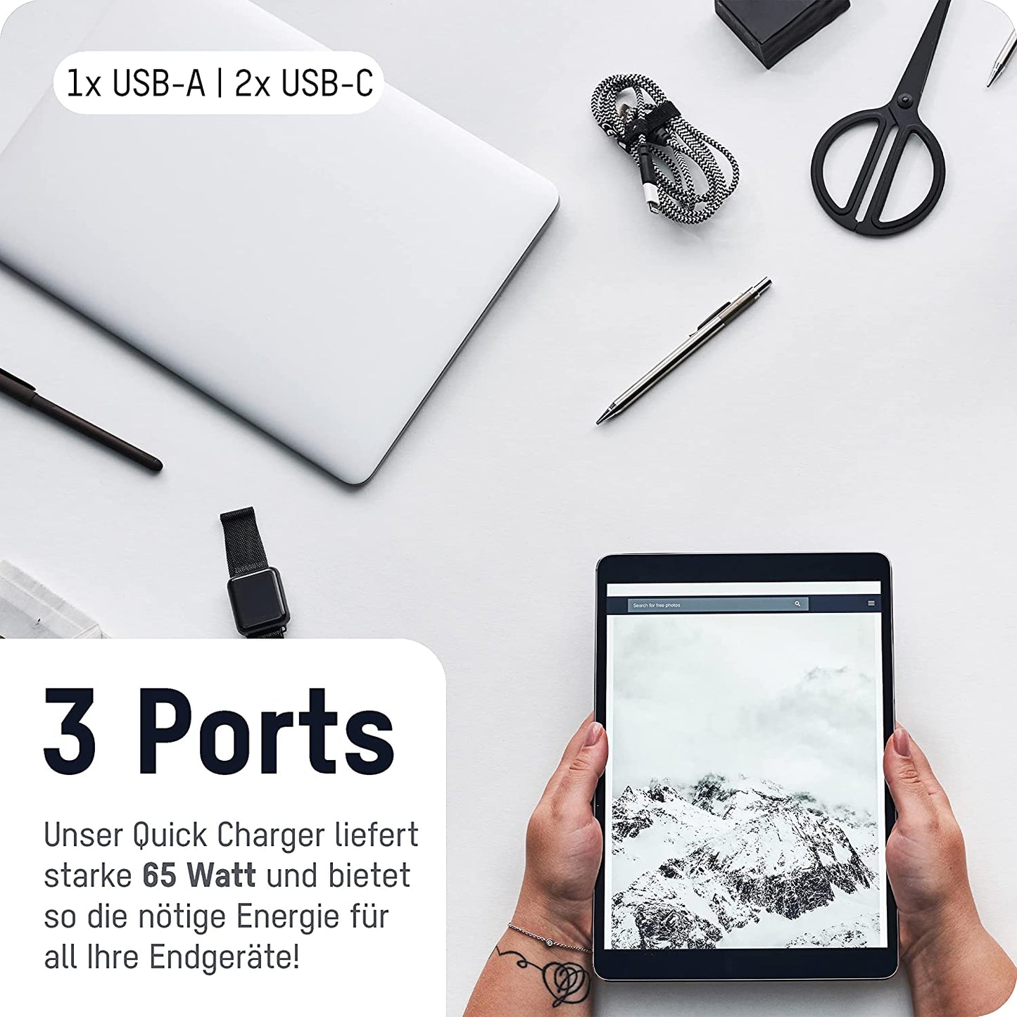 Home Charger HC365PD, Ladegerät, 65 W