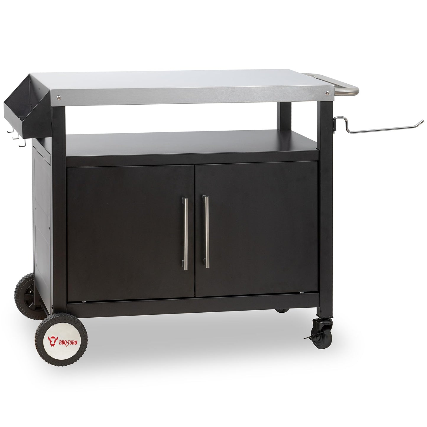 Grillwagen BQT4 mit grosser Arbeitsfläche