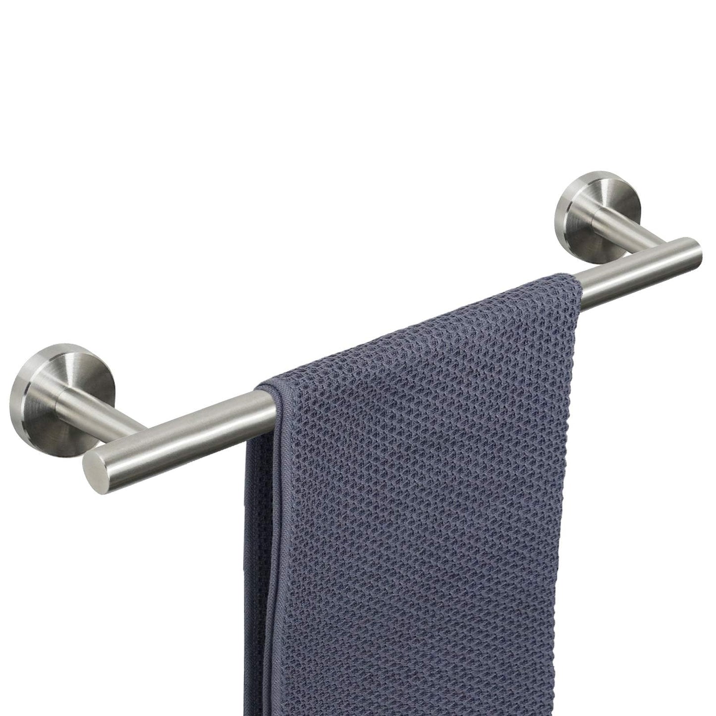 Badezimmer-Handtuchstange zur Wandmontage, 1 Packung 16 Inch Gebürstetes Nickel