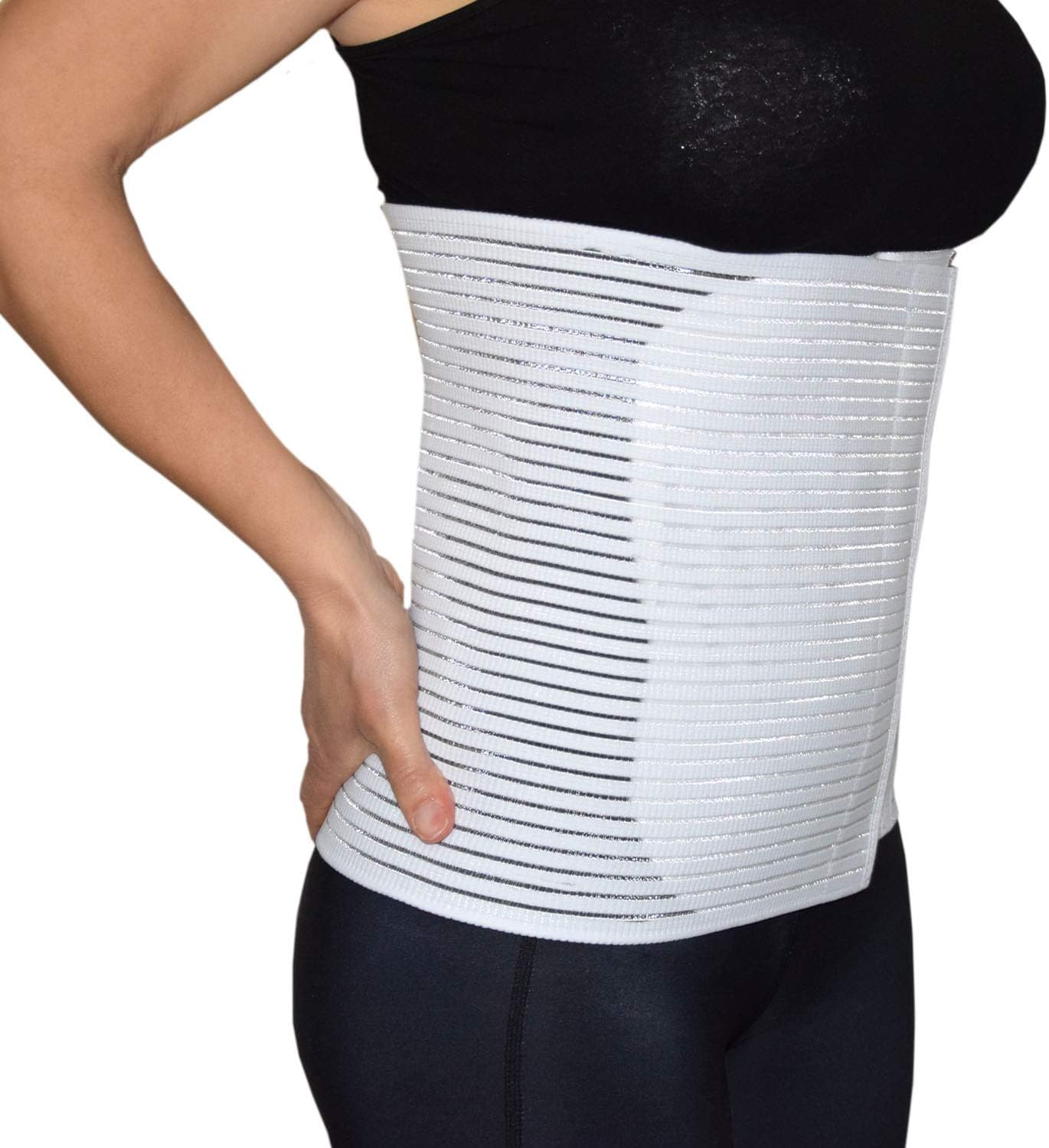 Postpartum Rückbildungsgürtel, Weiß 2XL (1er Pack)