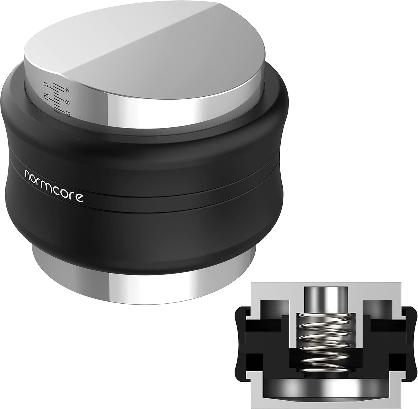 Kaffee Distributor mit Tamper, 53.3 mm, 53,3 mm