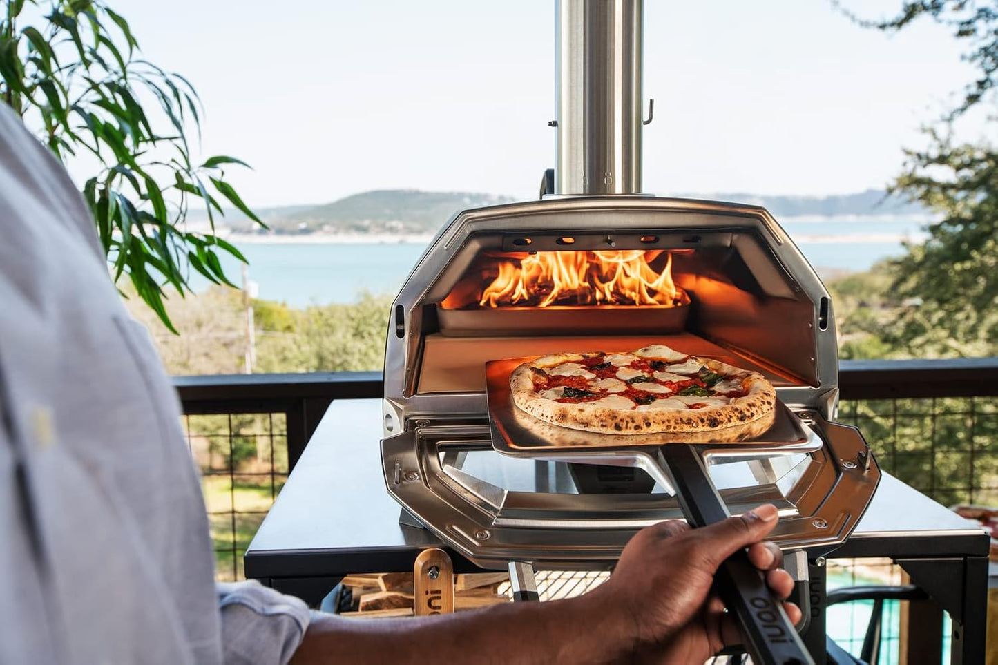 Pizzaschaufel aus Aluminium, 35,6 cm