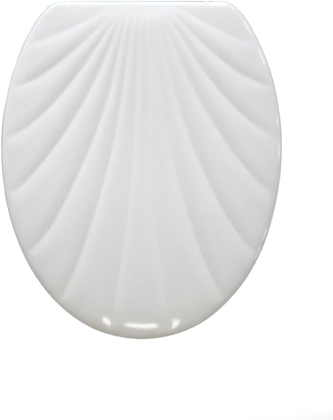 WC Sitz in Muschelform, Duroplast, stabil