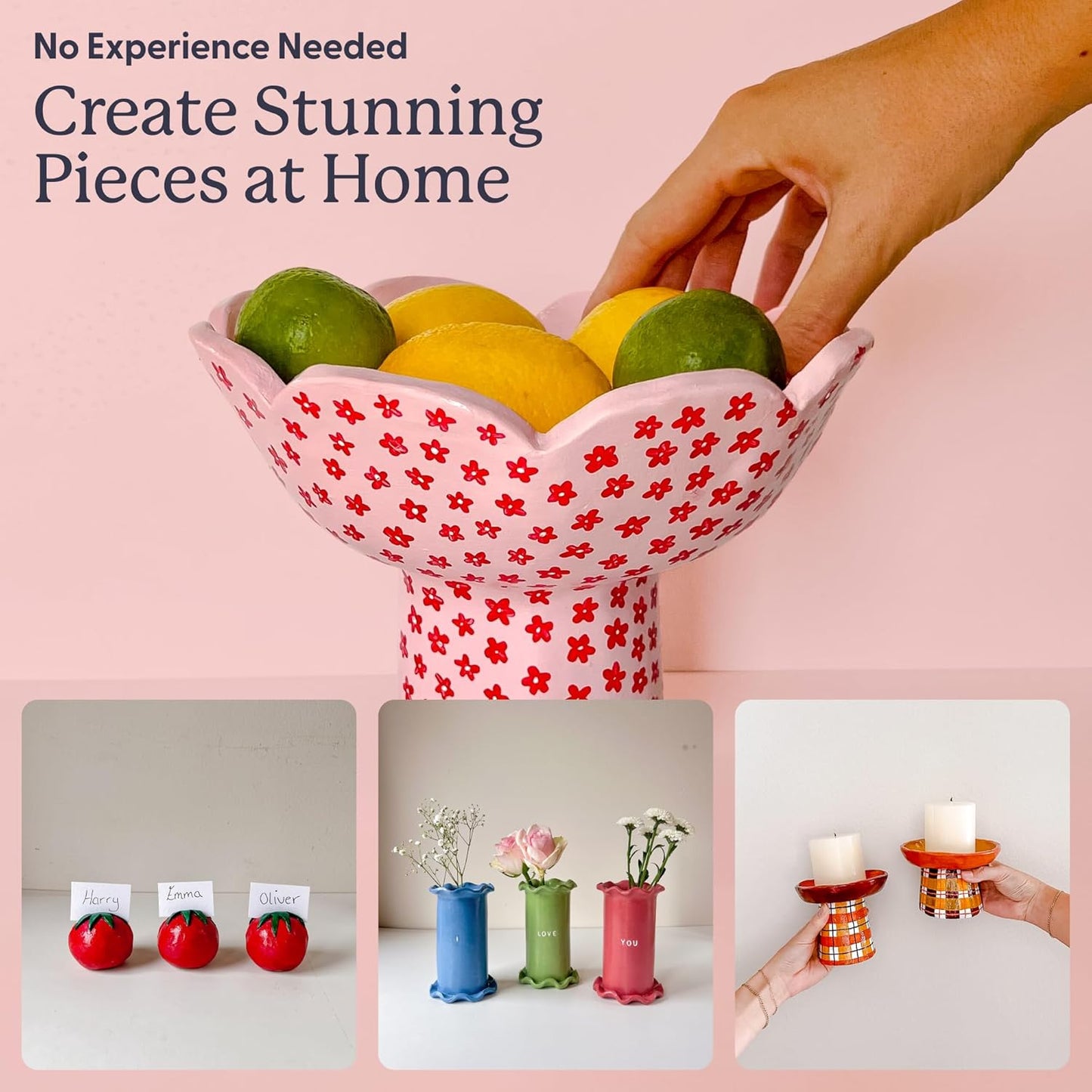 Pottery Starter Kit, Matte Varnish