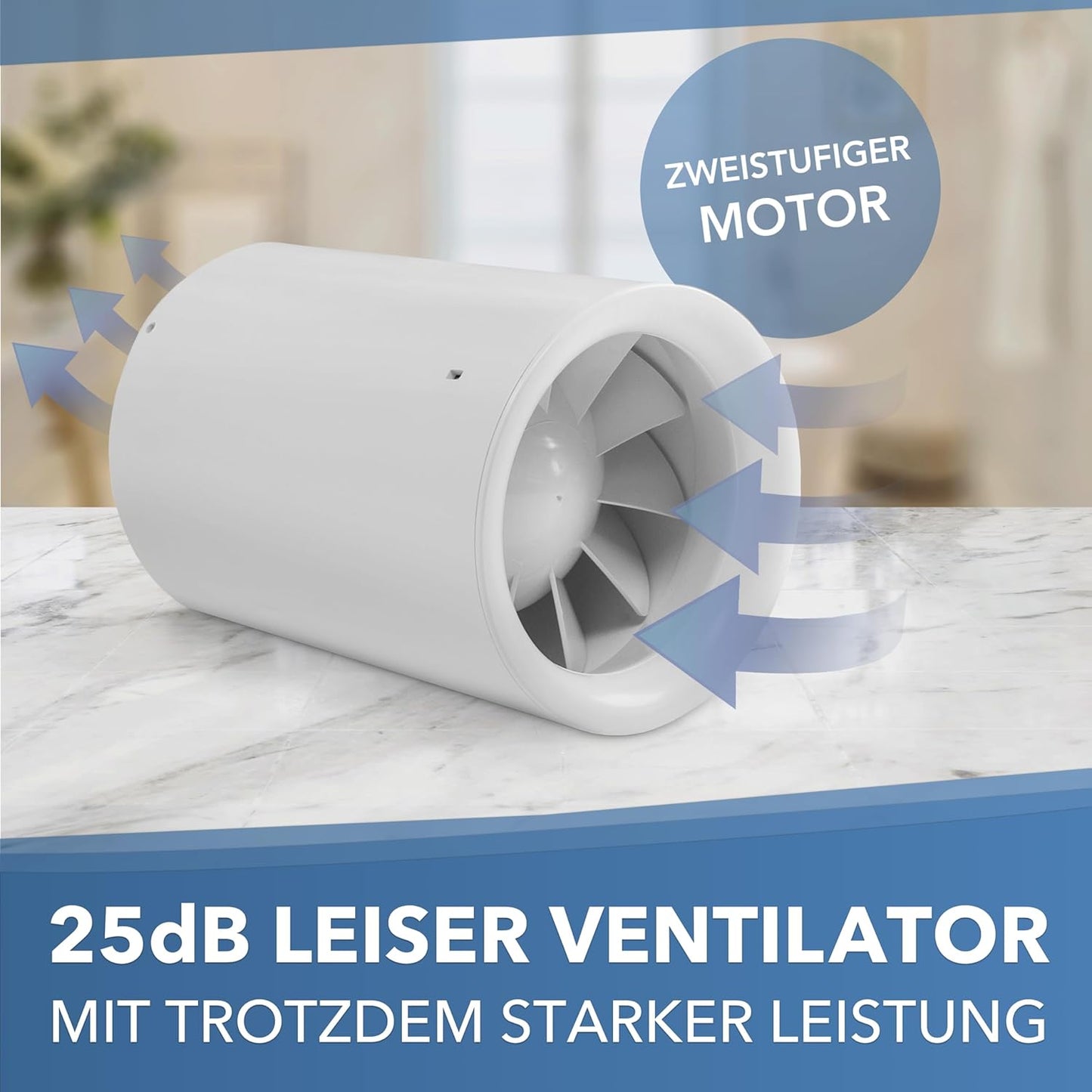 Rohrventilator Silencio Tubo