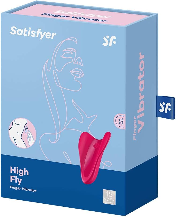 High Fly Finger-Vibrator, Rosa Einheitsgrösse