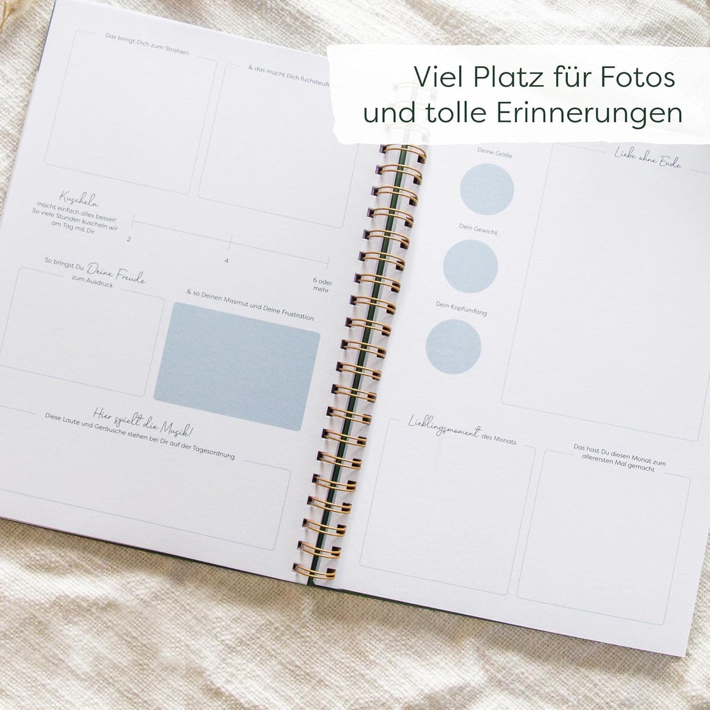 Babyalbum "Willkommen kleines Wunder"