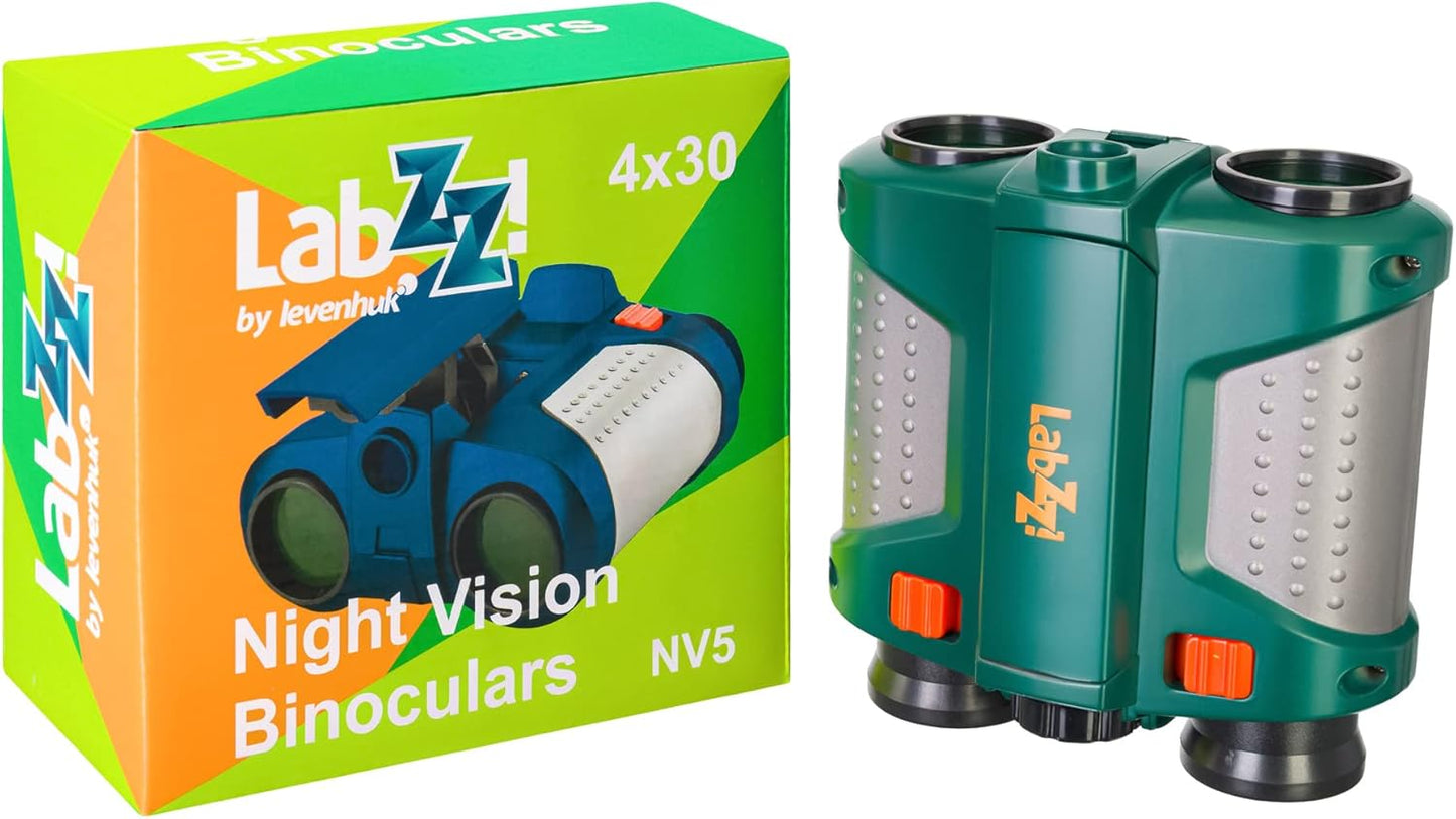 Nachtsicht-Fernglas für Kinder mit Taschenlampe