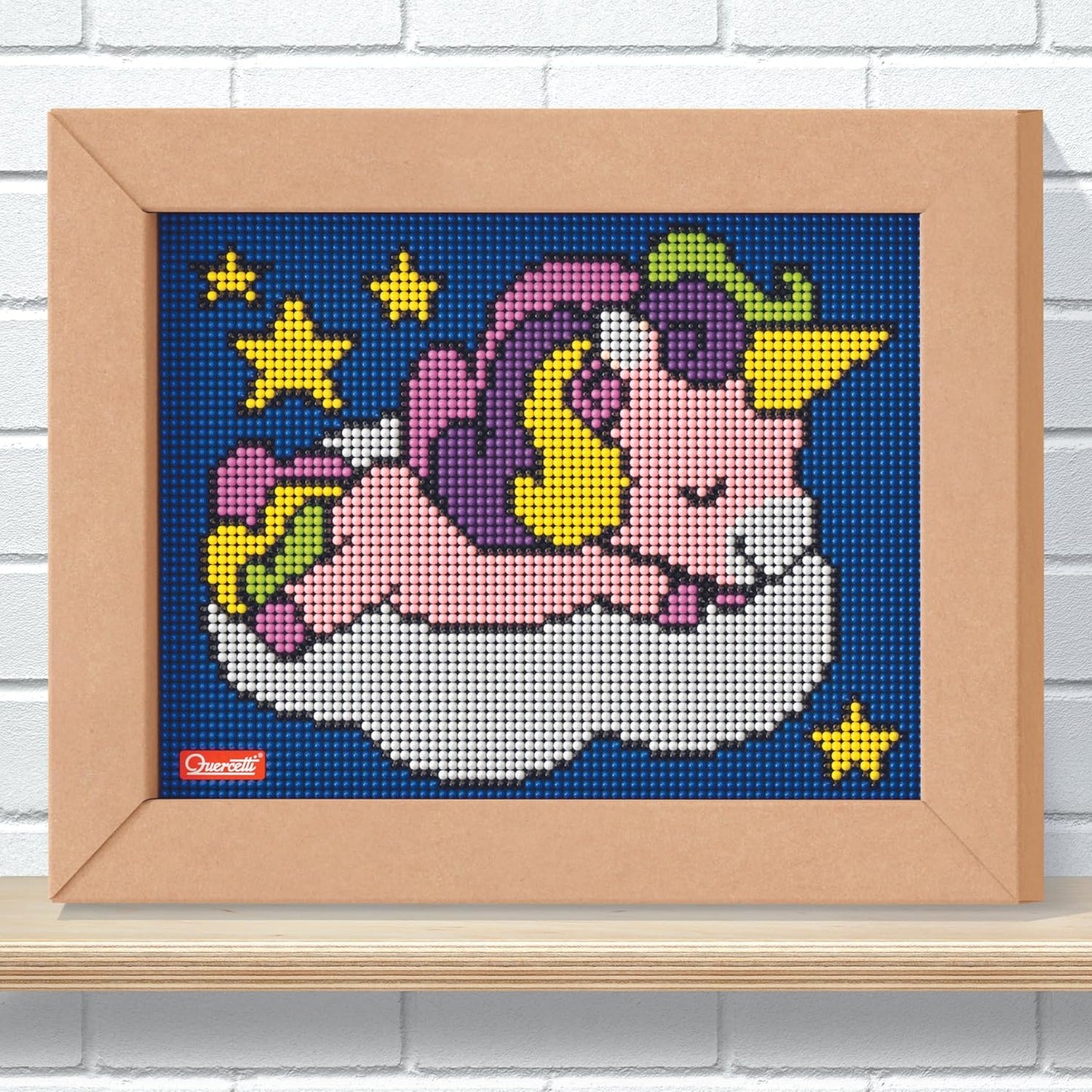 0795 Pixel Art Kawaii Steckspiel - Einhorn