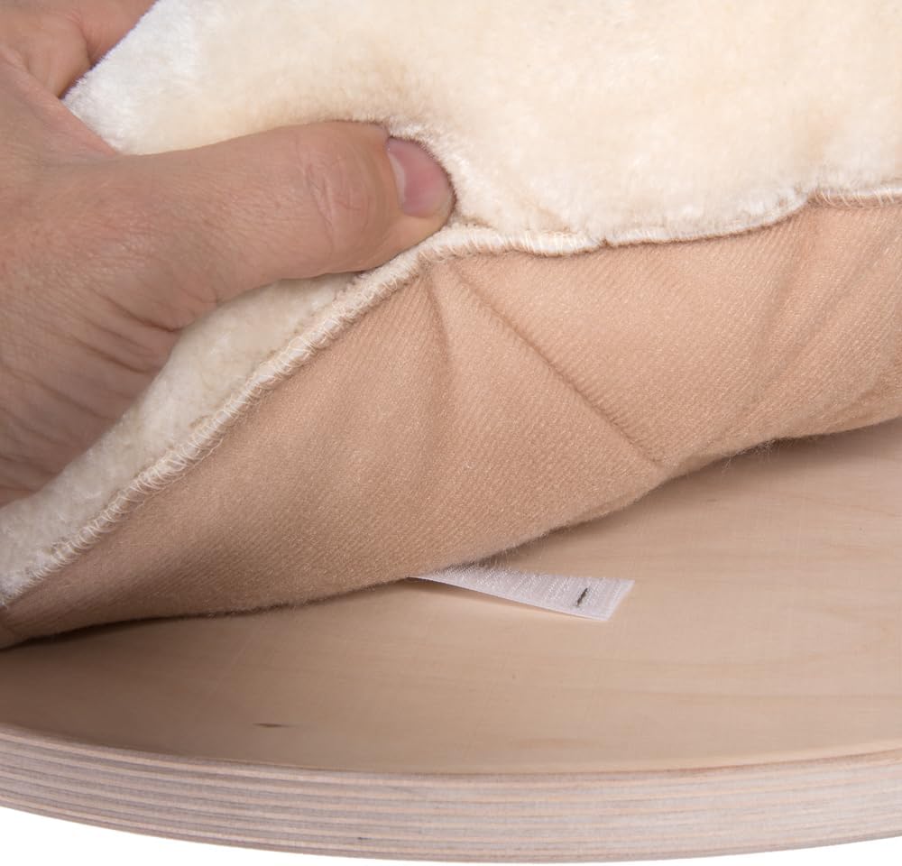 Wandliegebett Dahlia für Katzen, Creme