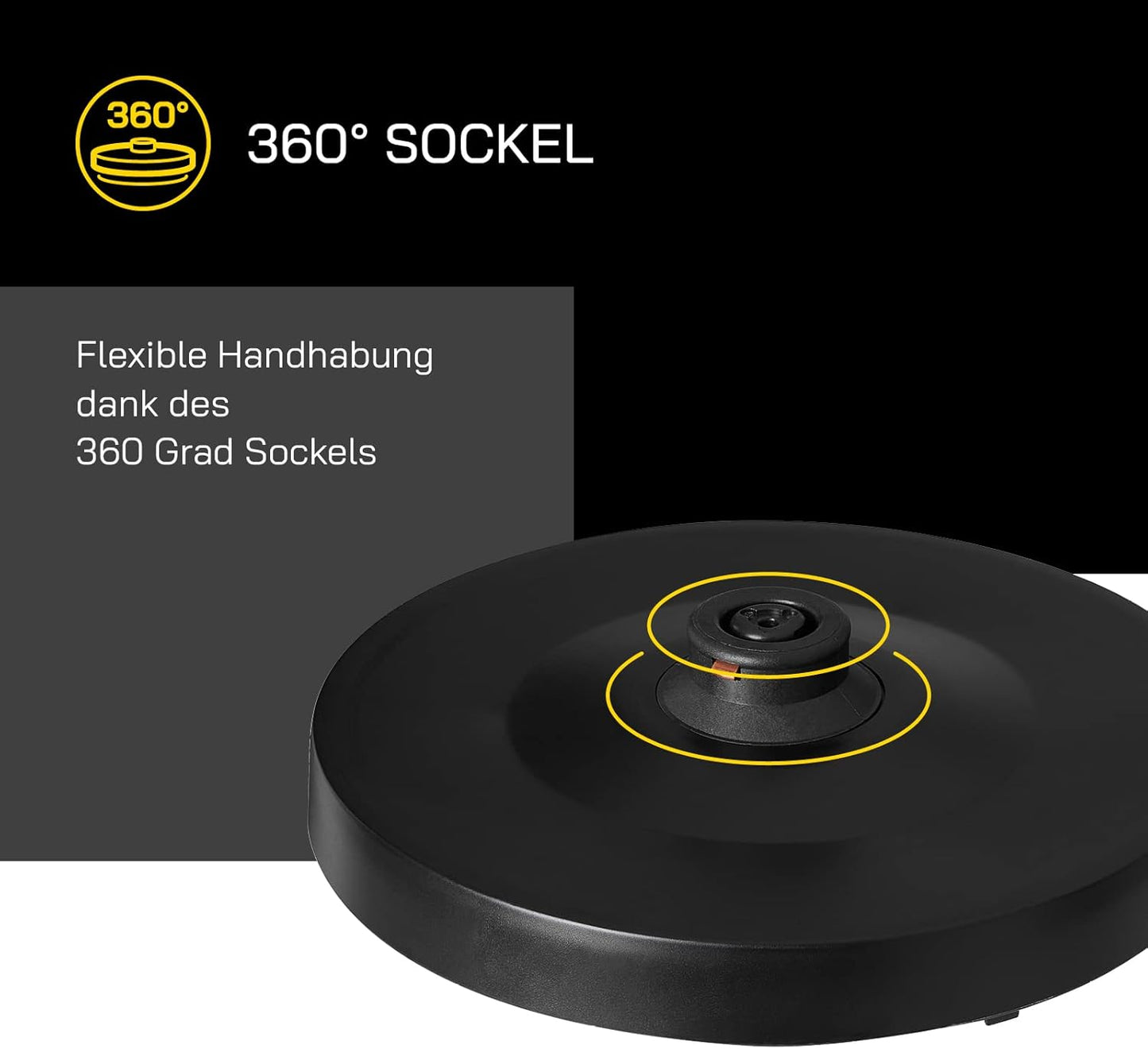Wasserkocher Water 3300 C, Black C