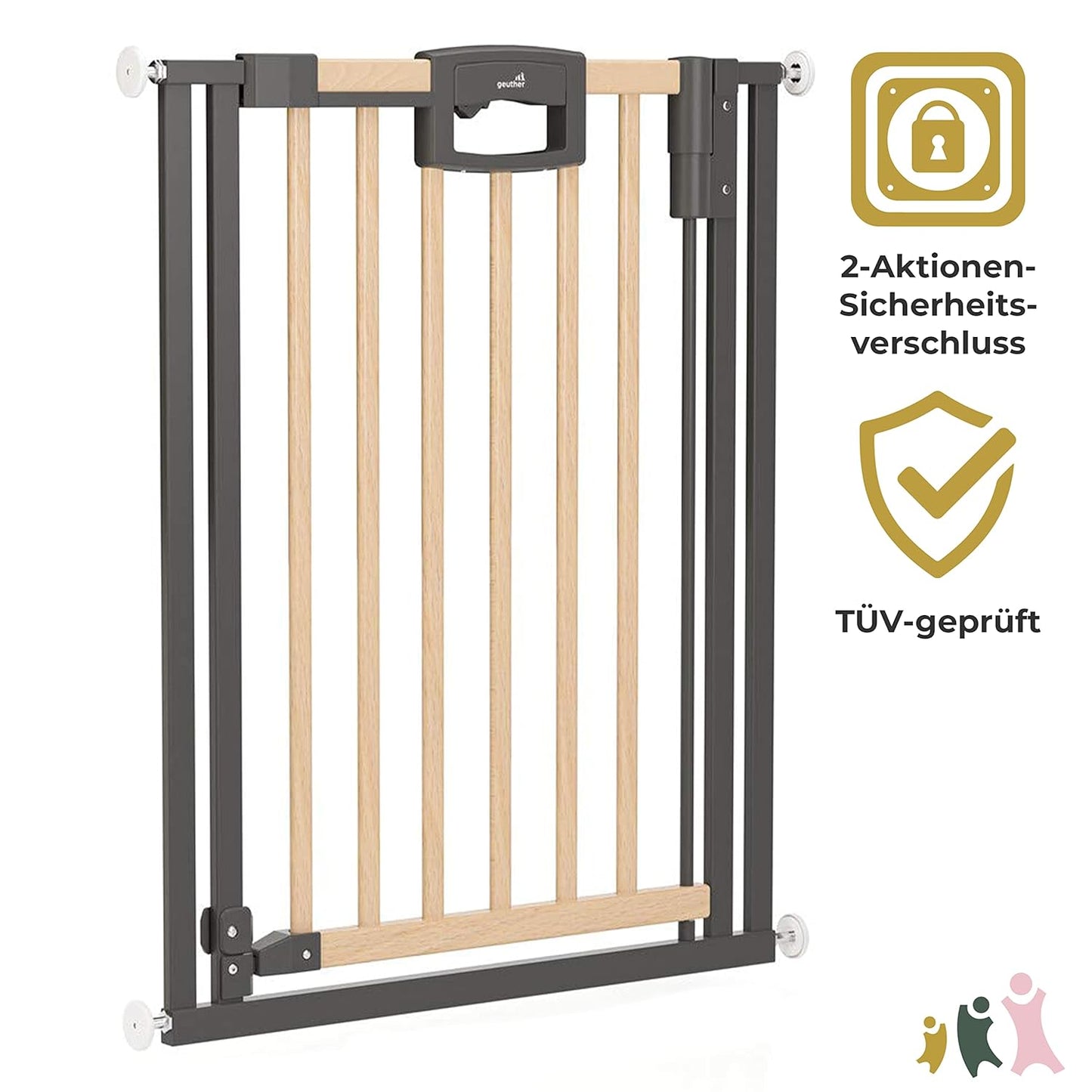Türschutzgitter Easylock Plus (80,5-88,5 cm), 80,5-88,5 cm