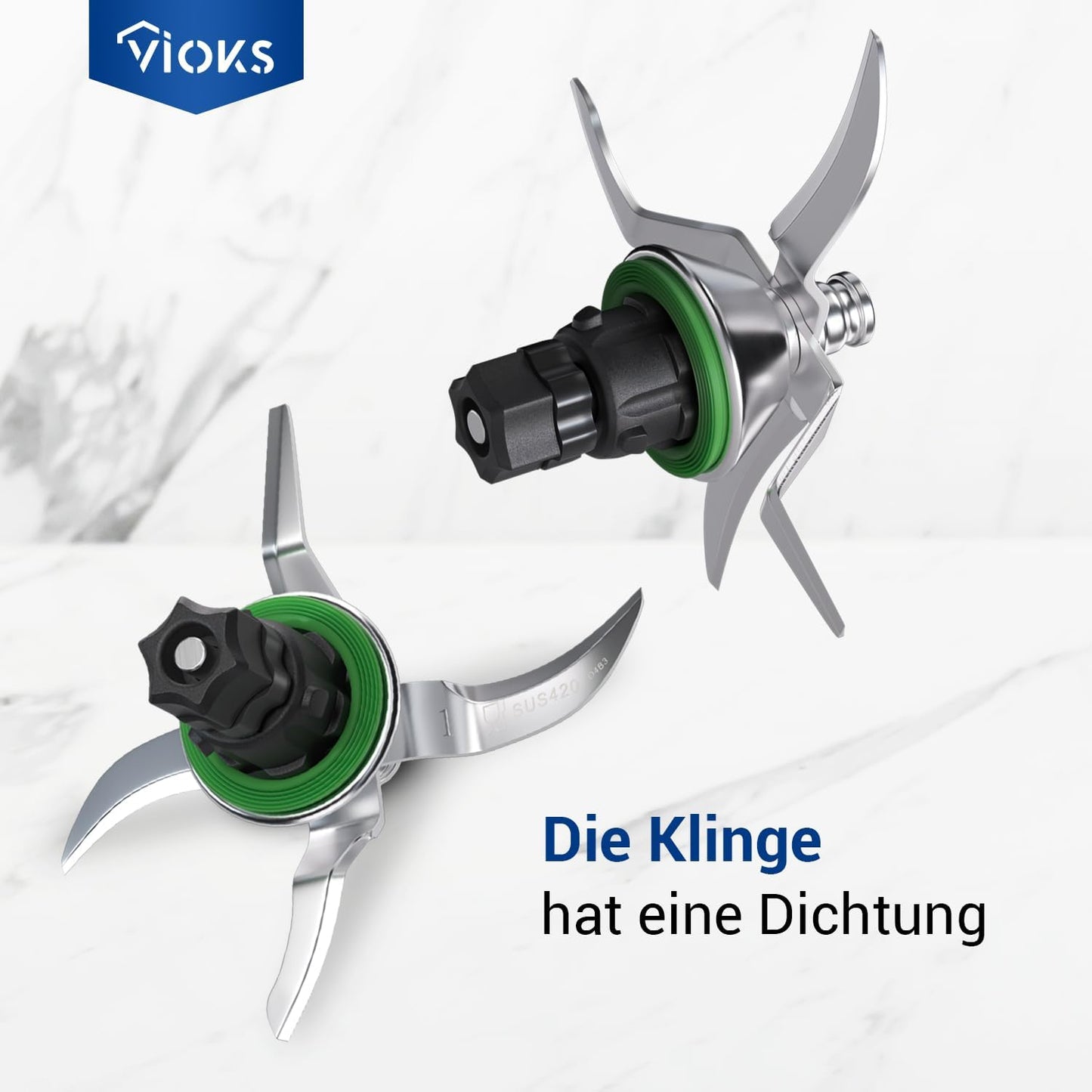 Ersatzmesser für Thermomix TM5, Messer Tm5