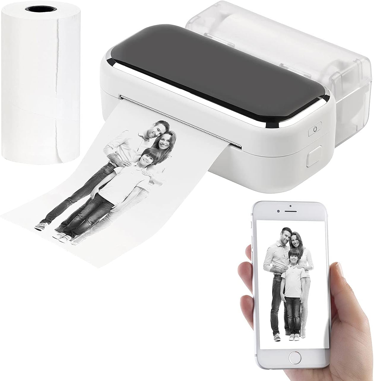 Mobiler XL Akku-Foto-Thermodrucker
