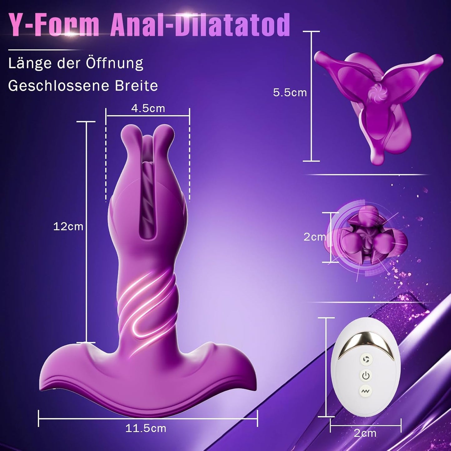 Prostata Stimulationsvibrator, S