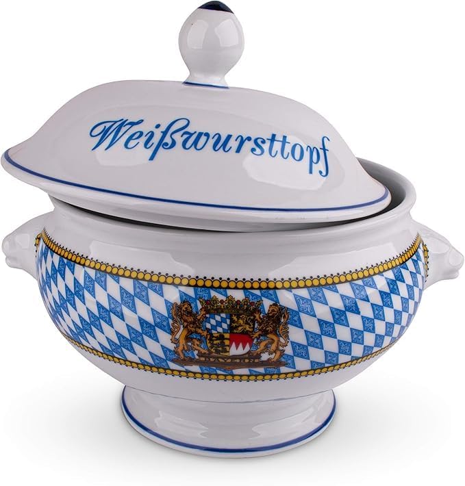 Bayerischer Weisswurst-Topf/Terrine