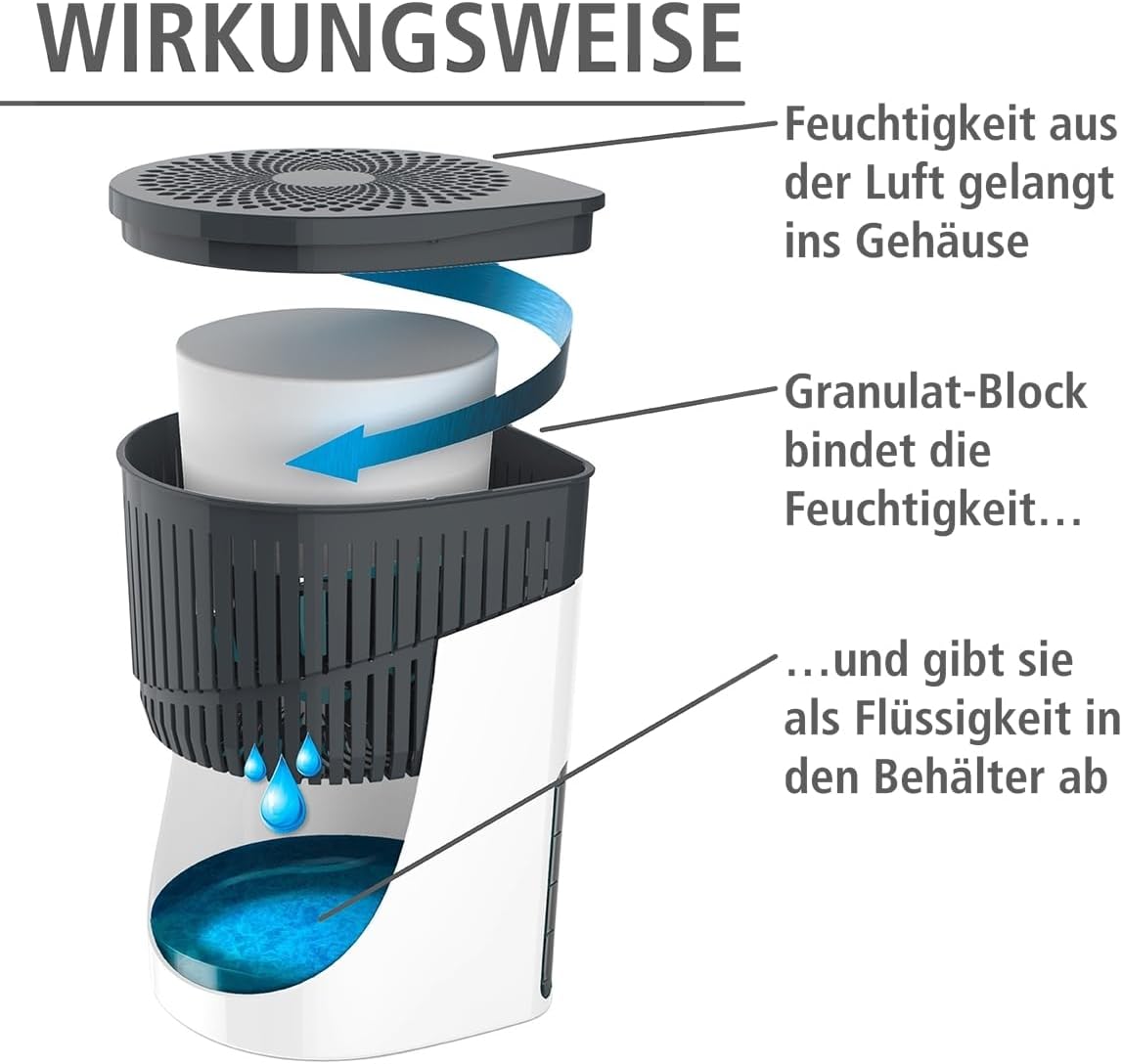 Raumentfeuchter Drop, Weiss Raumentfeuchter