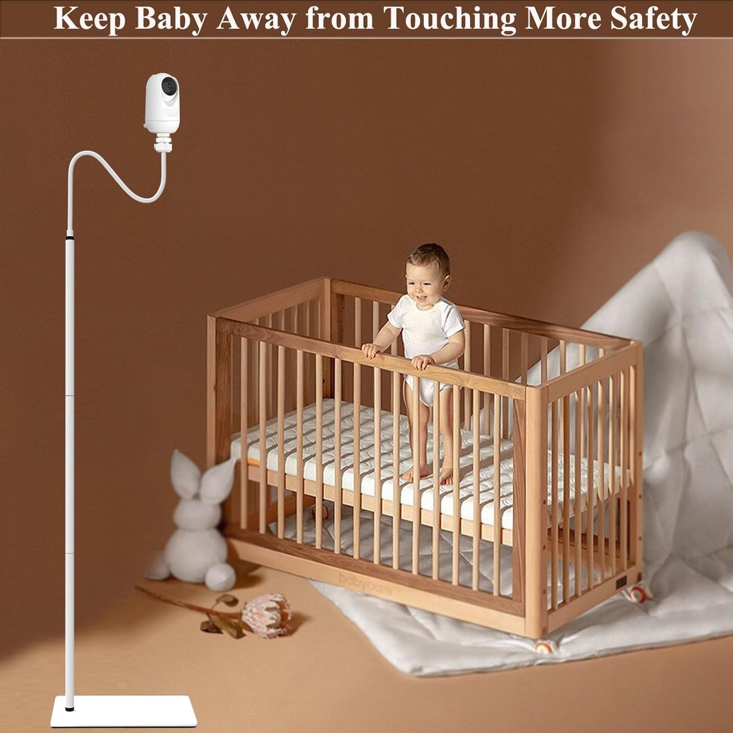 Babyphone-Halterung, 68.8 Zoll für für GHB/BOIFUN/momcozy