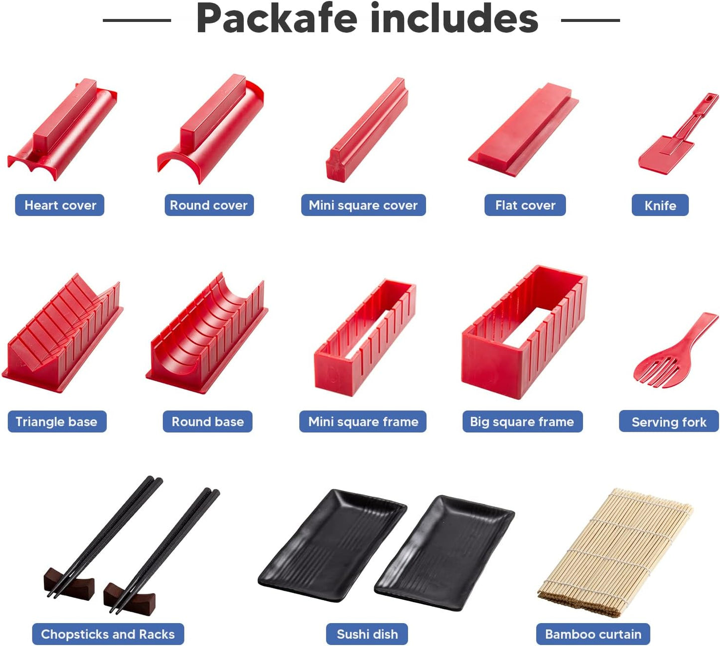 Sushi Making Kit, Rot