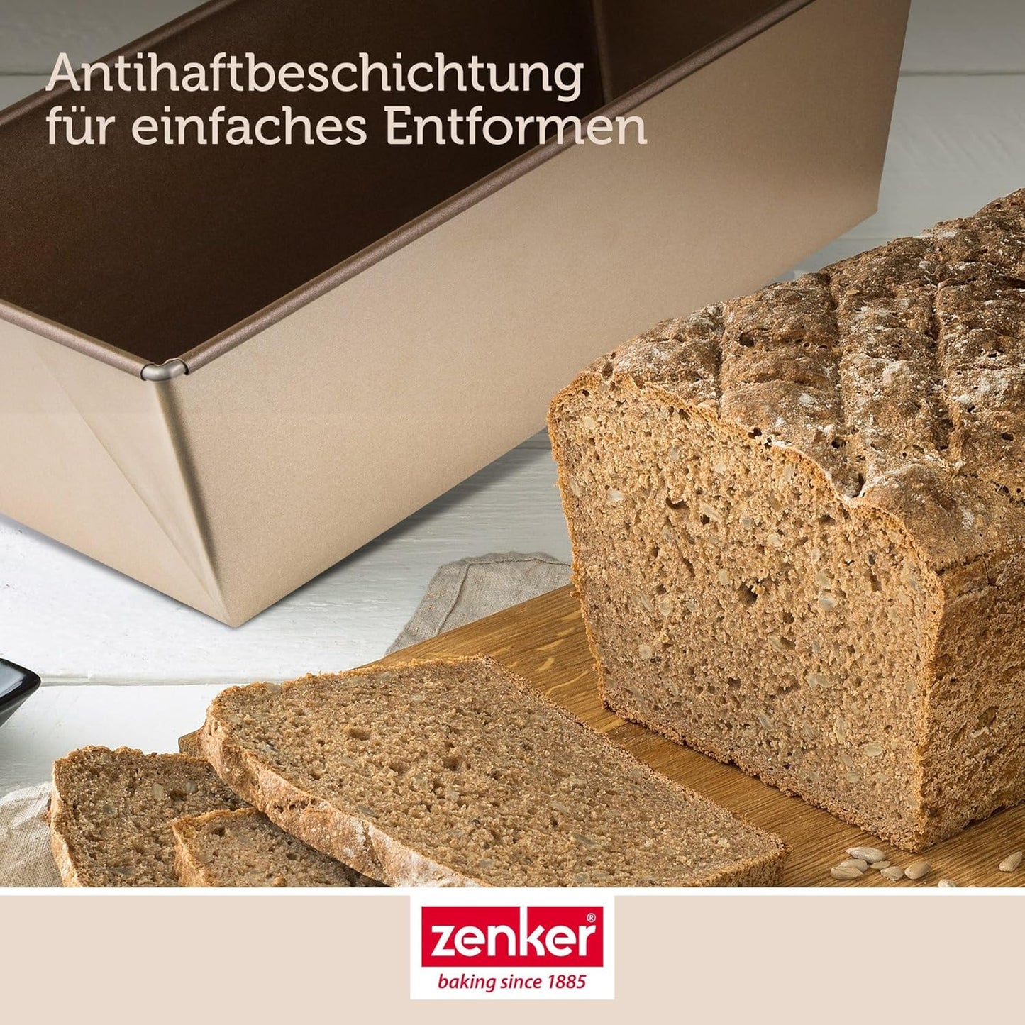 Brotbackform mit Antihaftbeschichtung