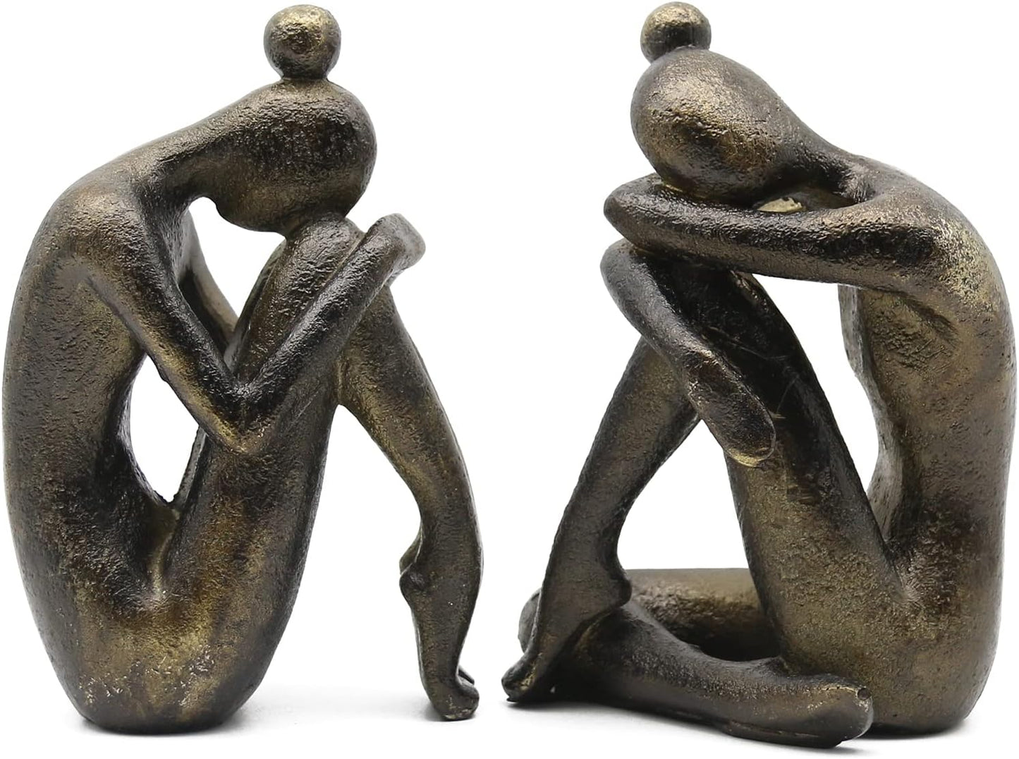 Dekorative Buchstützen, Bronze