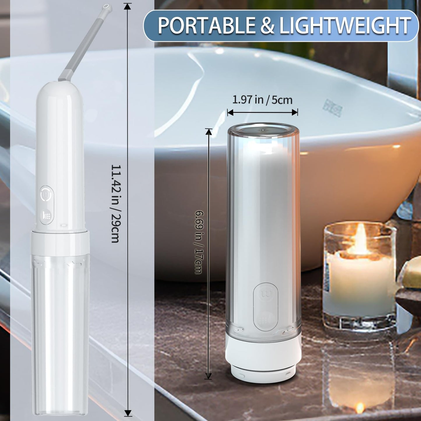 Tragbares Reisebidet