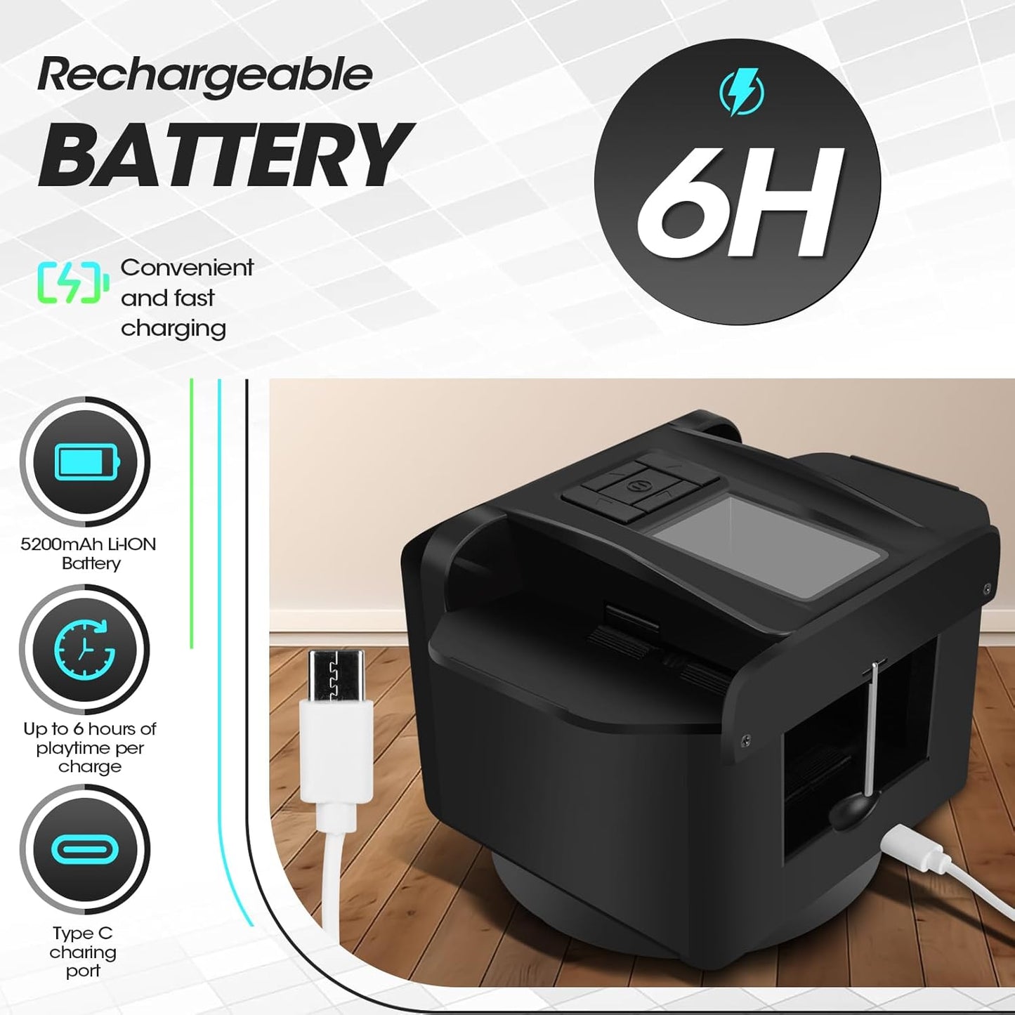 Automatische Kartenmischer G1 Pro, Schwarz