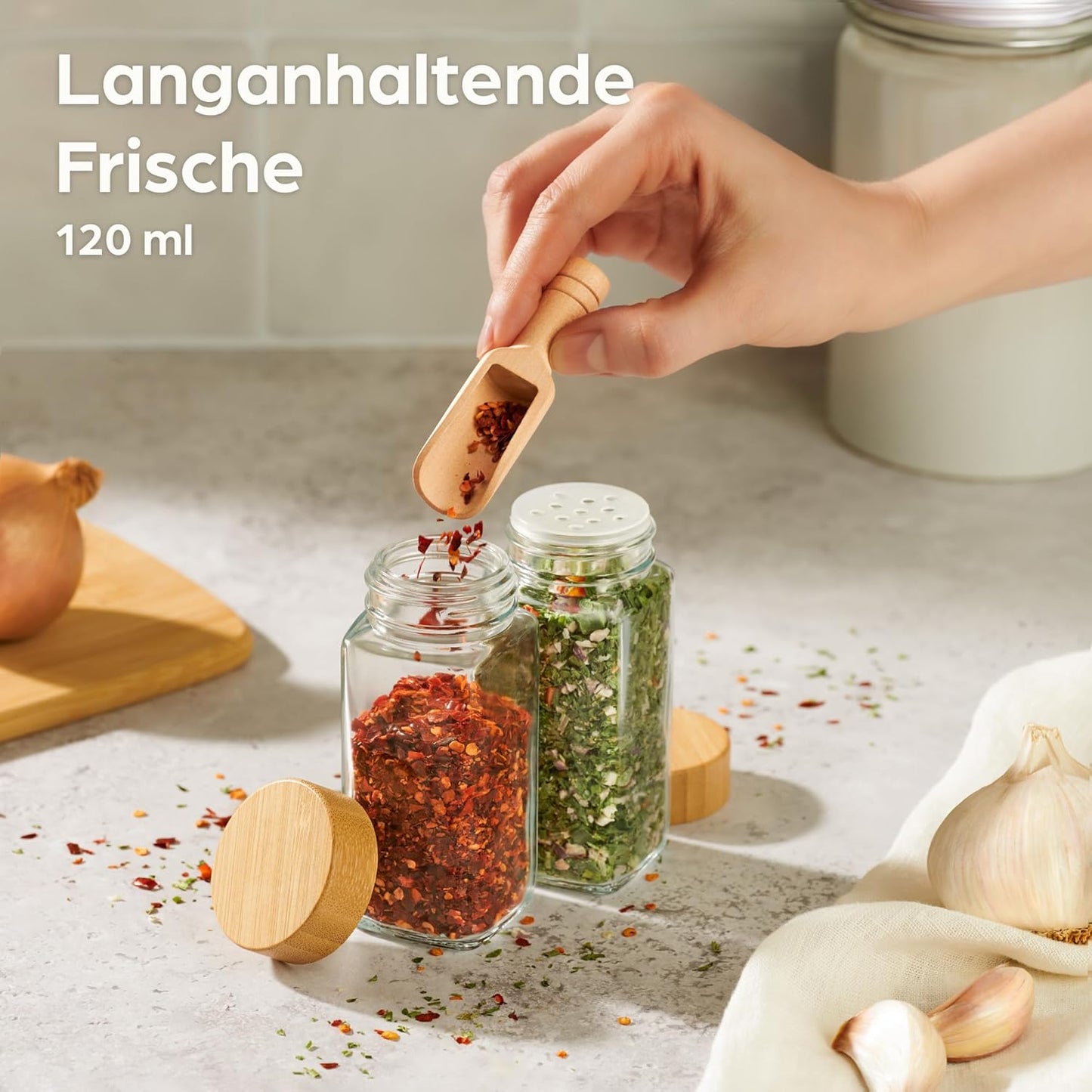Gewürzgläser-Set (24 Stück), 24er Set
