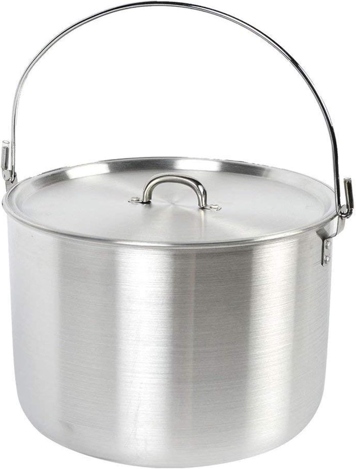 Campingtopf mit Henkel und Deckel, 8L, 8 Liter