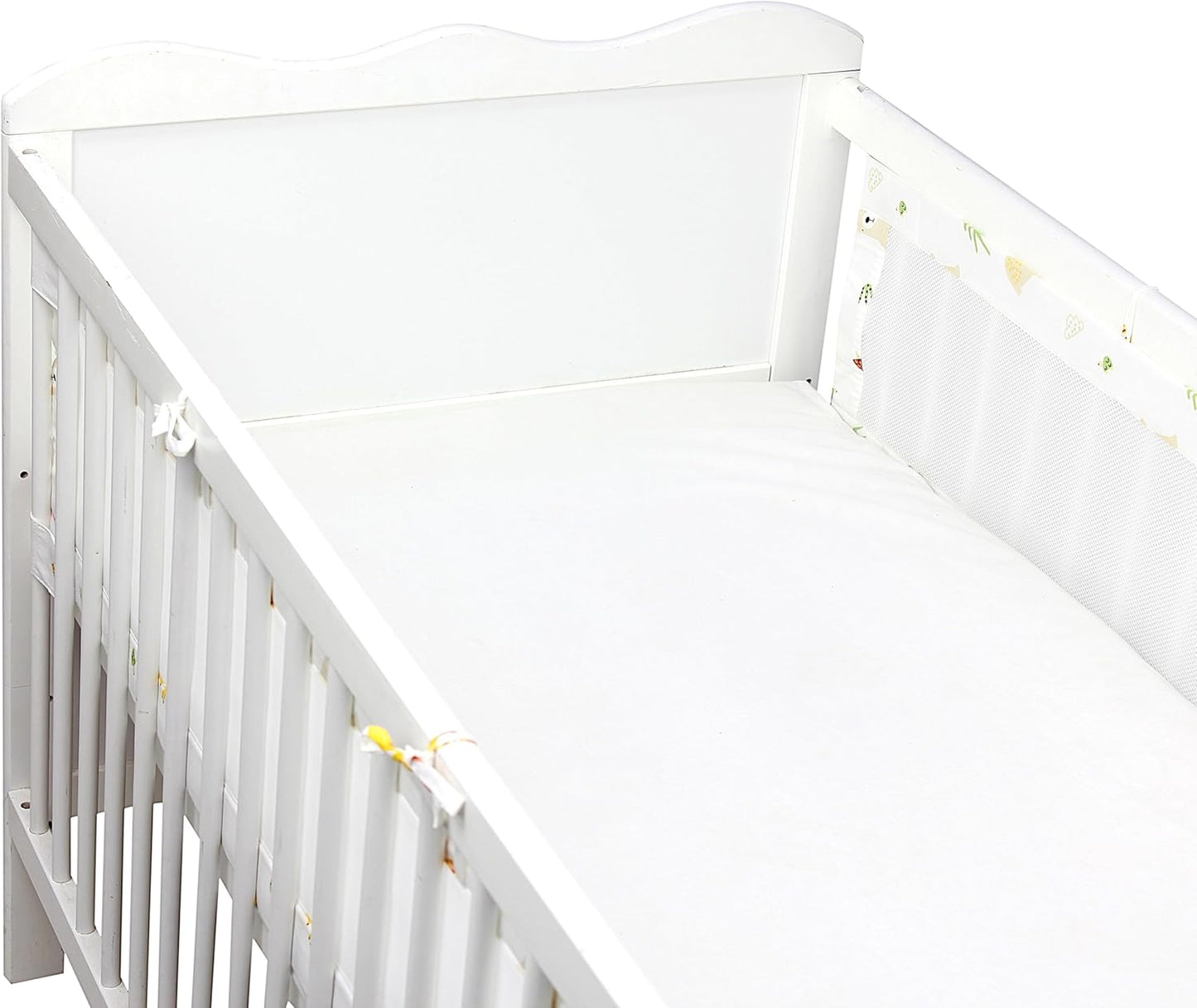 Babybett Nestchen, ca. 128 x 30 cm (für Babybett 140x70) Löwe und Bär