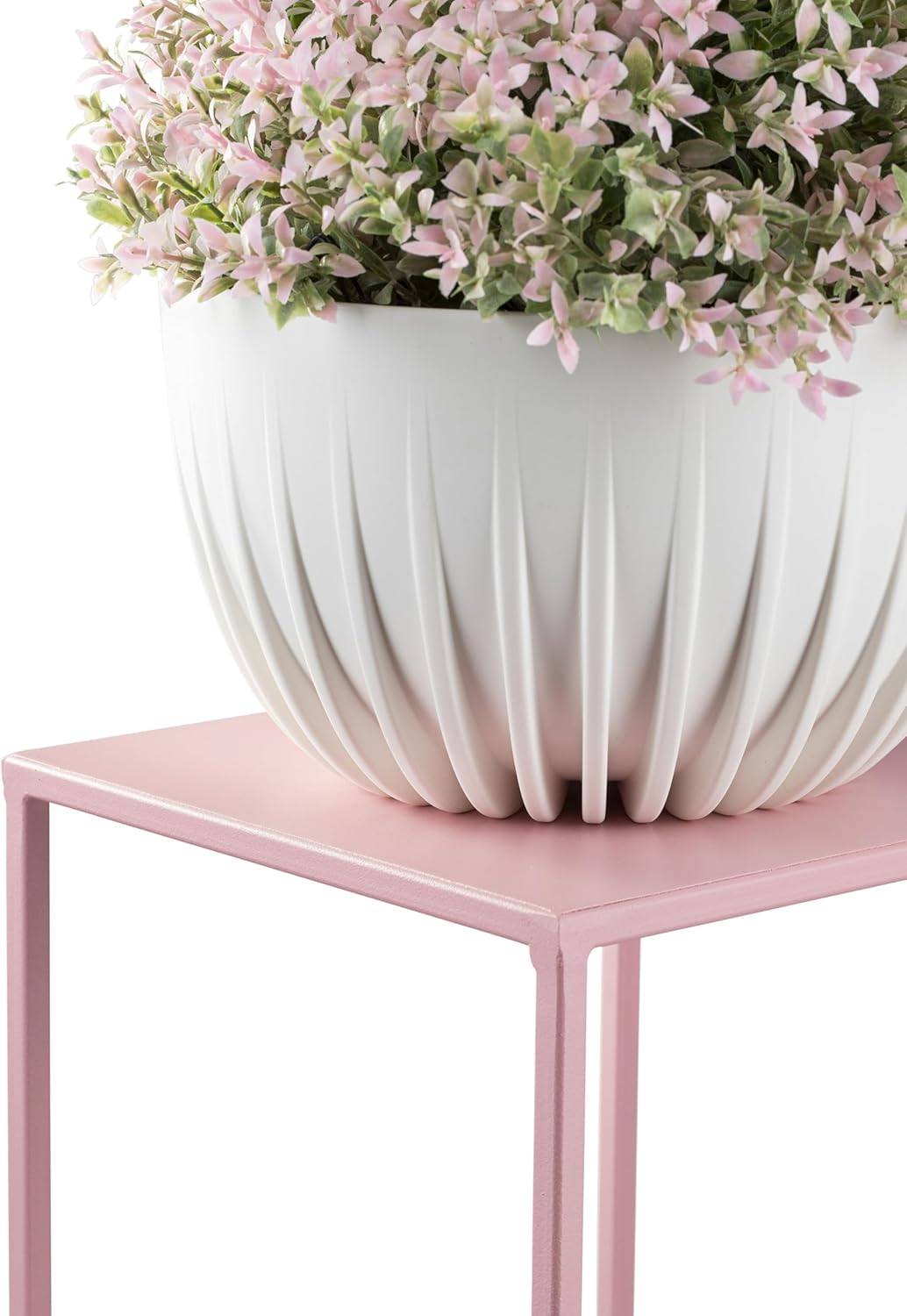Loft-Stil Blumenständer, 40 cm hoch, Rosa 40 cm