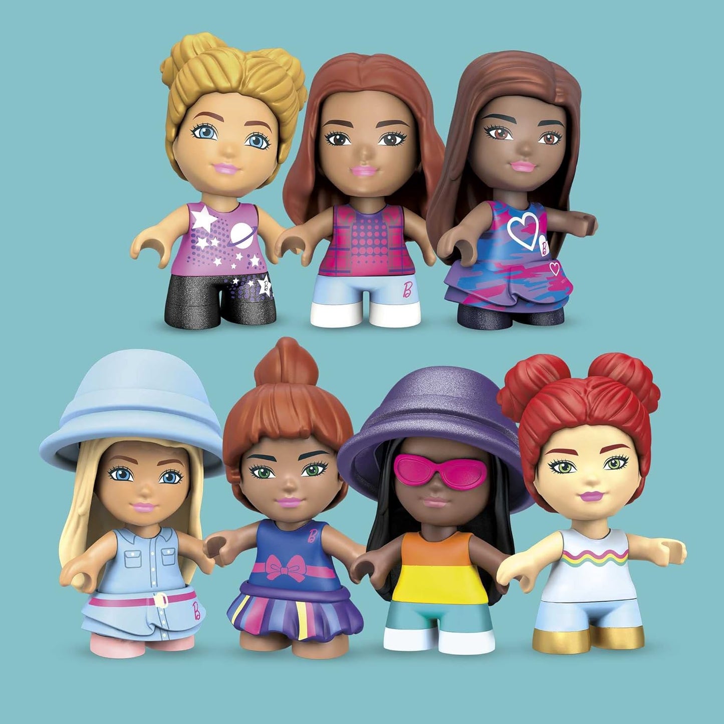 MEGA Construx HBF32 "Malibu-Bauspielzeugset Bundle"