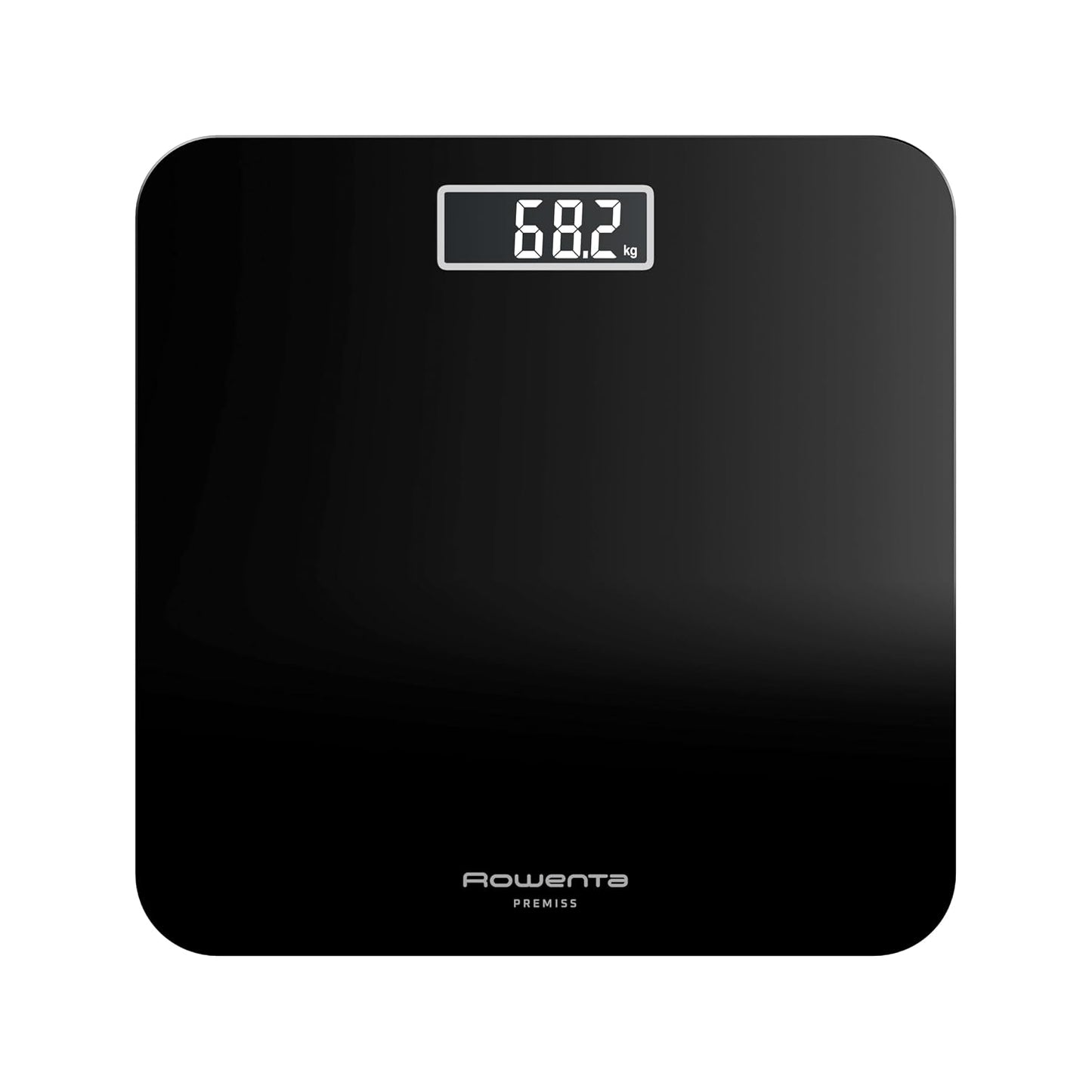 Premiss 2.0 Personenwaage mit LCD-Display, Schwarz