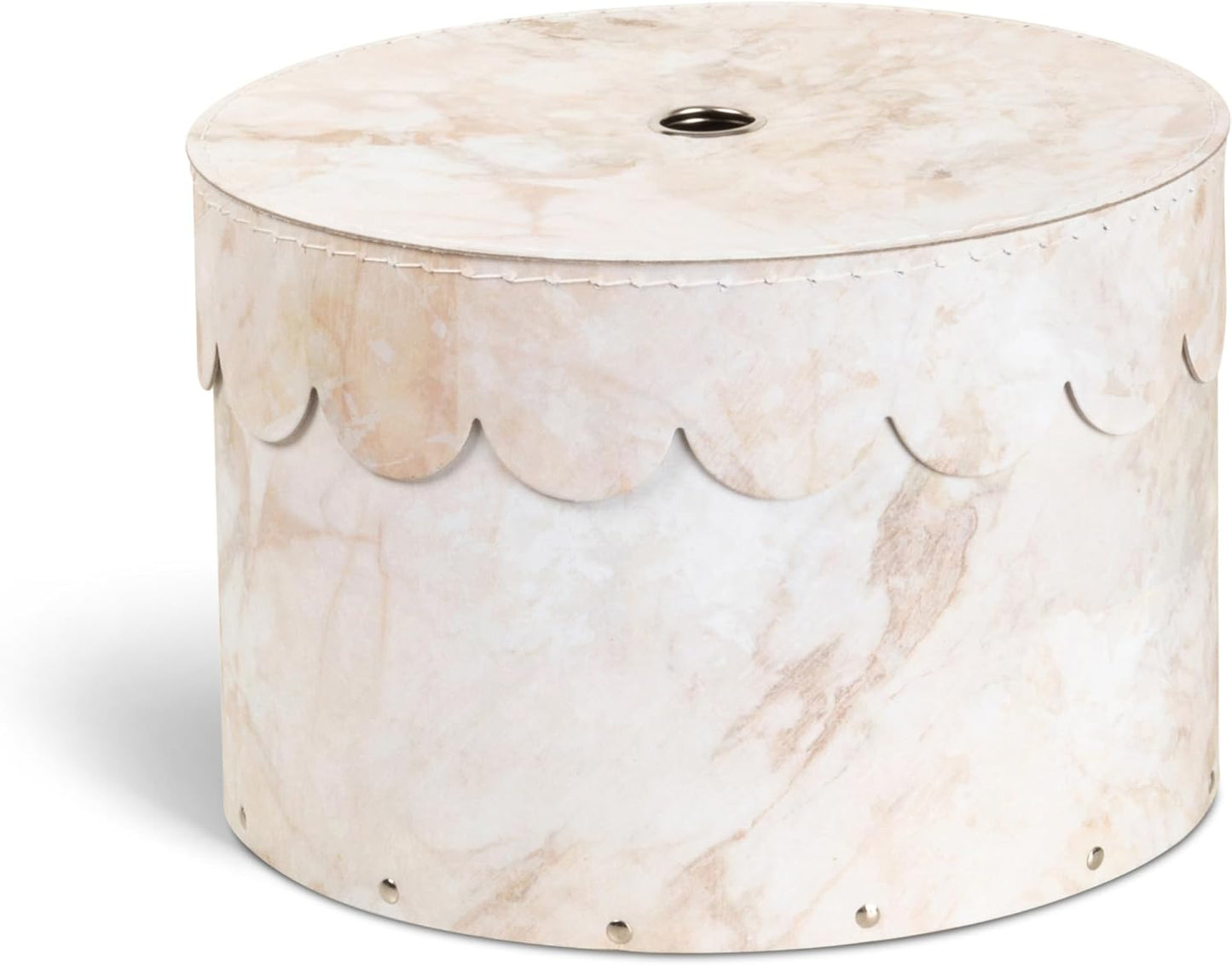 Runde Aufbewahrungsboxen-Set, Beige 2
