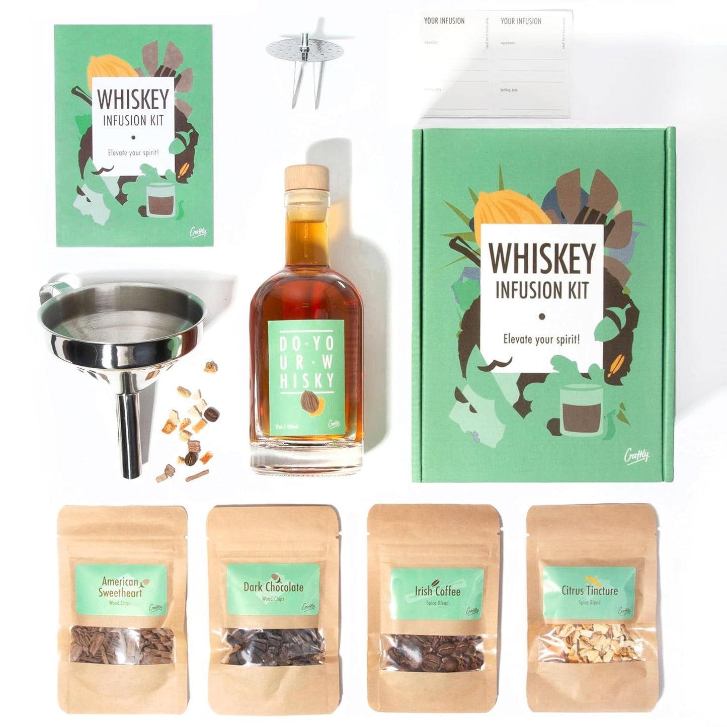 DIY Whiskey Infusion Kit, Whisky