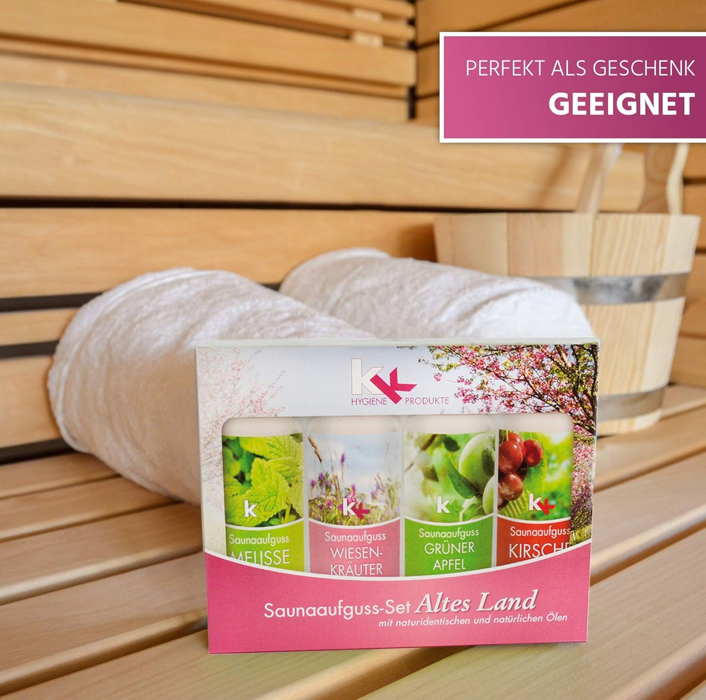 Saunaaufguss-Set "Altes Land", Altes Land