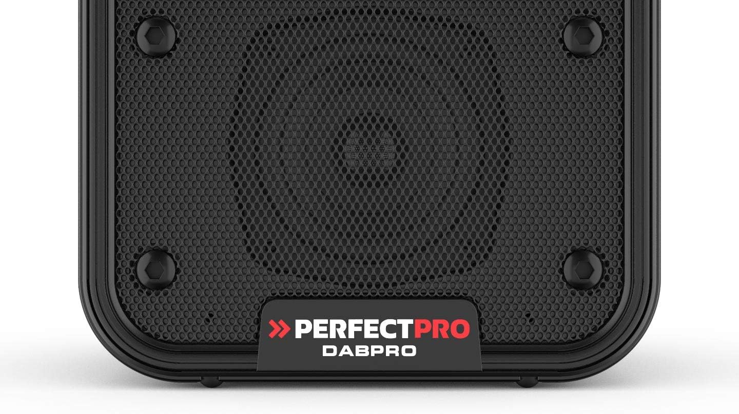 Baustellenradio DABPRO mit DAB+ und Bluetooth