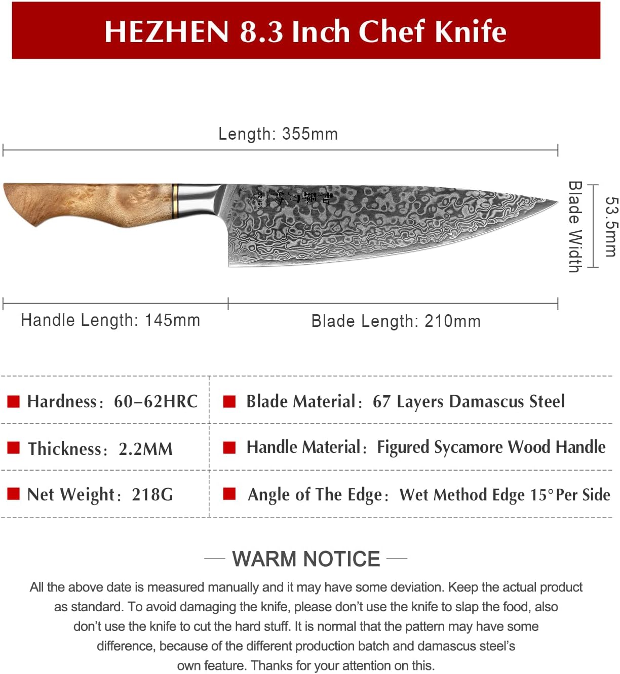 Kochmesser, Kochmesser