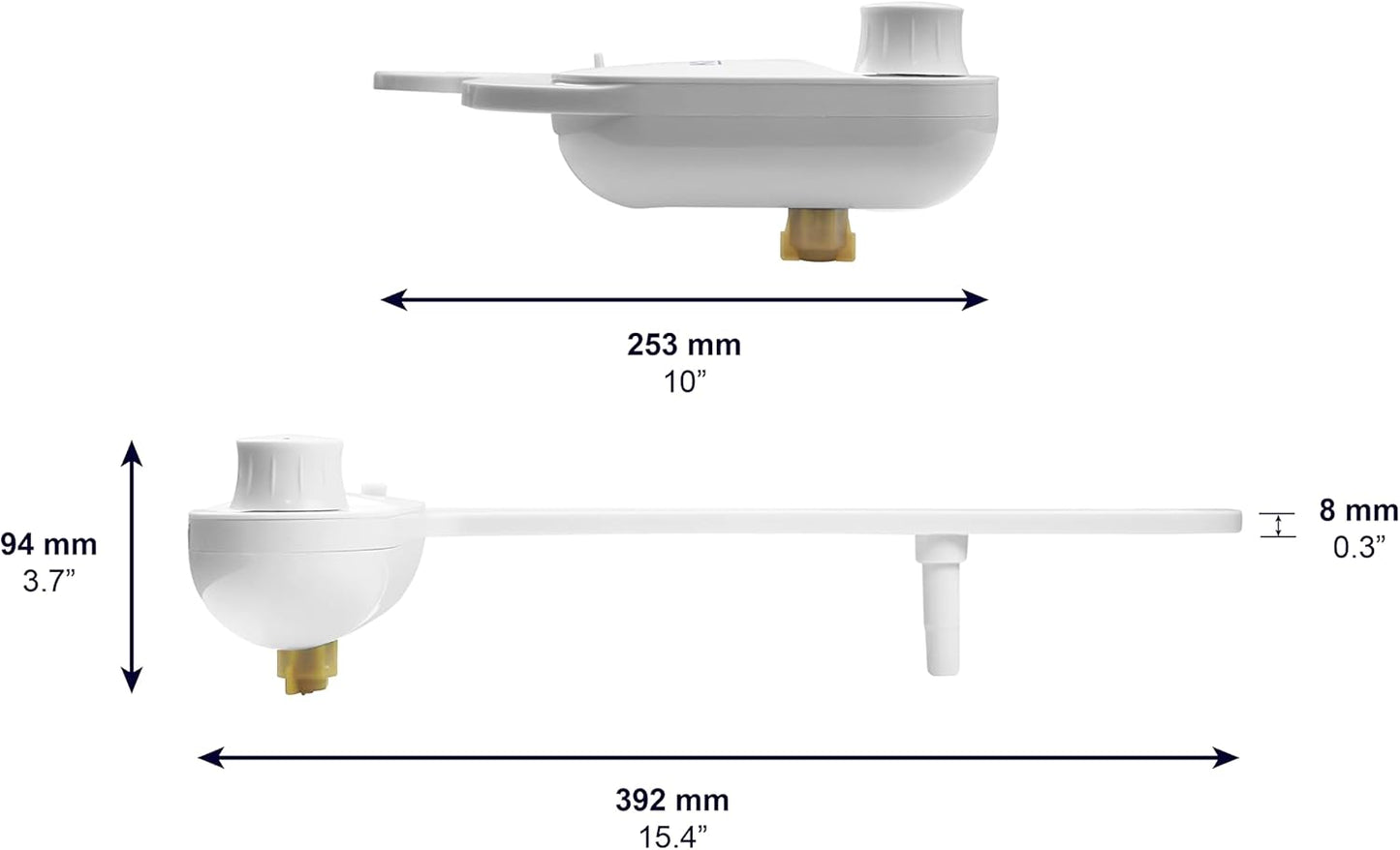 Kaltwasser Bidet Aufsatz für Toilette