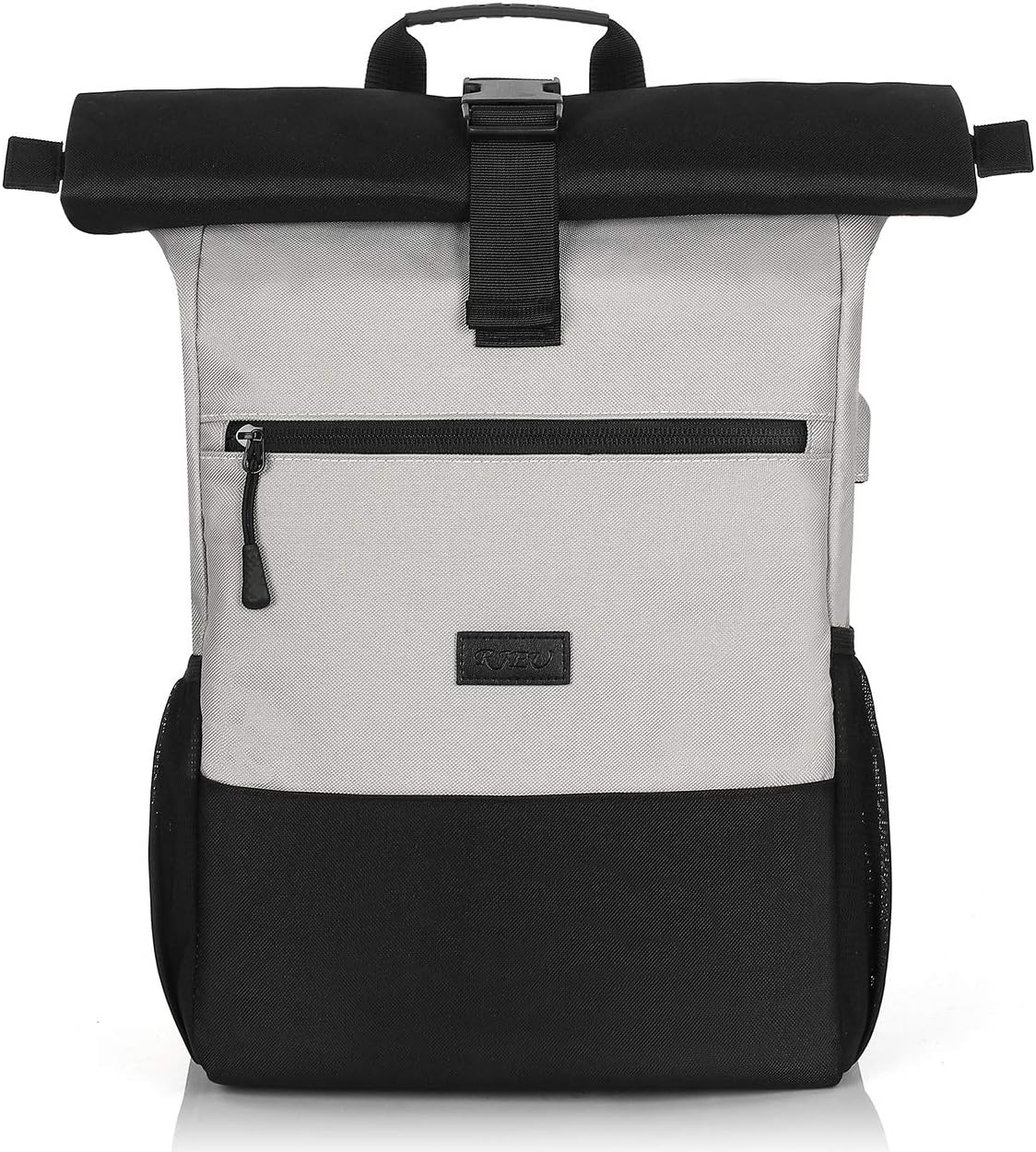 Rolltop Rucksack mit Laptopfach, S33-blackgray