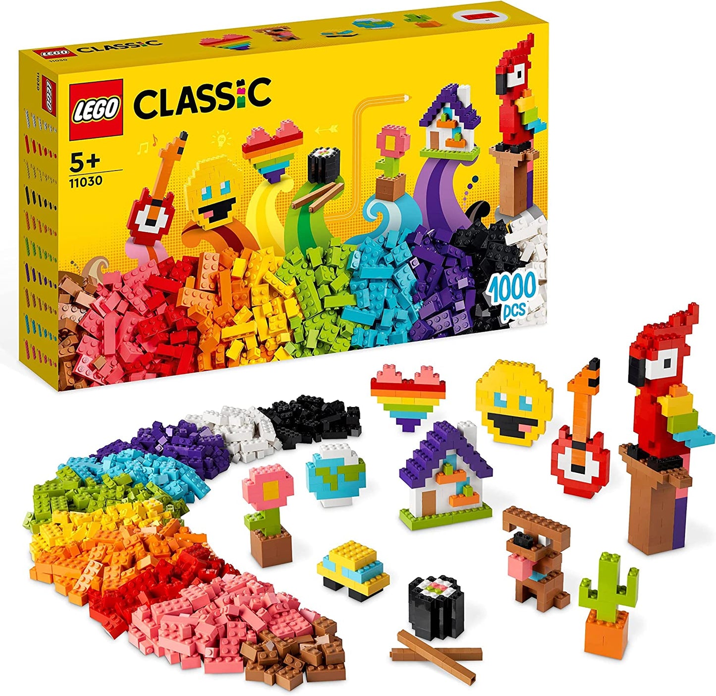 11030 Classic Grosses Kreativ-Bauset, Konstruktionsspielzeug, Single