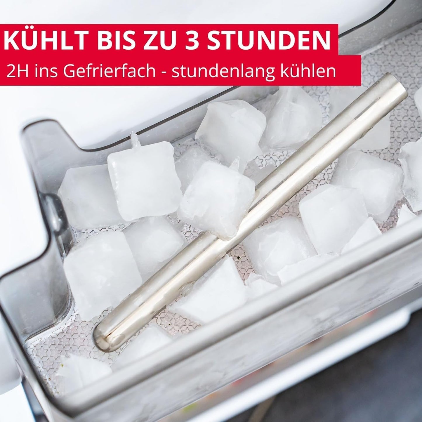 Weinkühlstab mit Ausgiesser 'Simono', Weinkühlstab