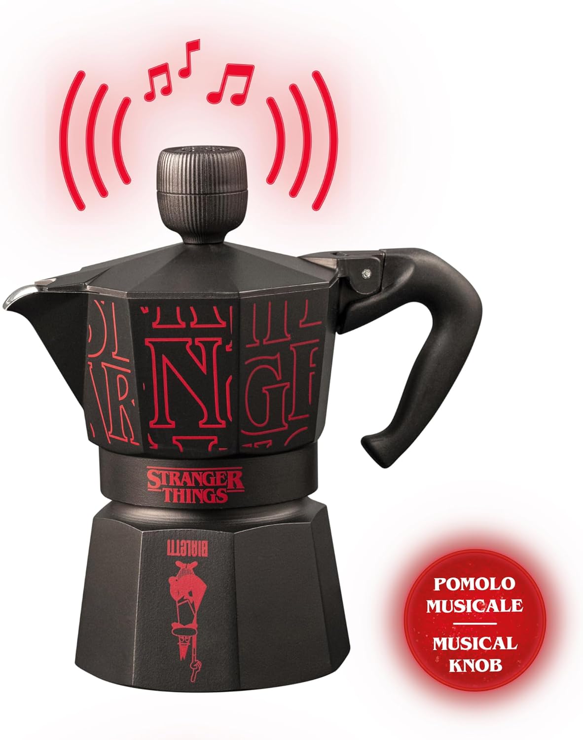 Espressokanne Stranger Things, Moka 3 Tassen