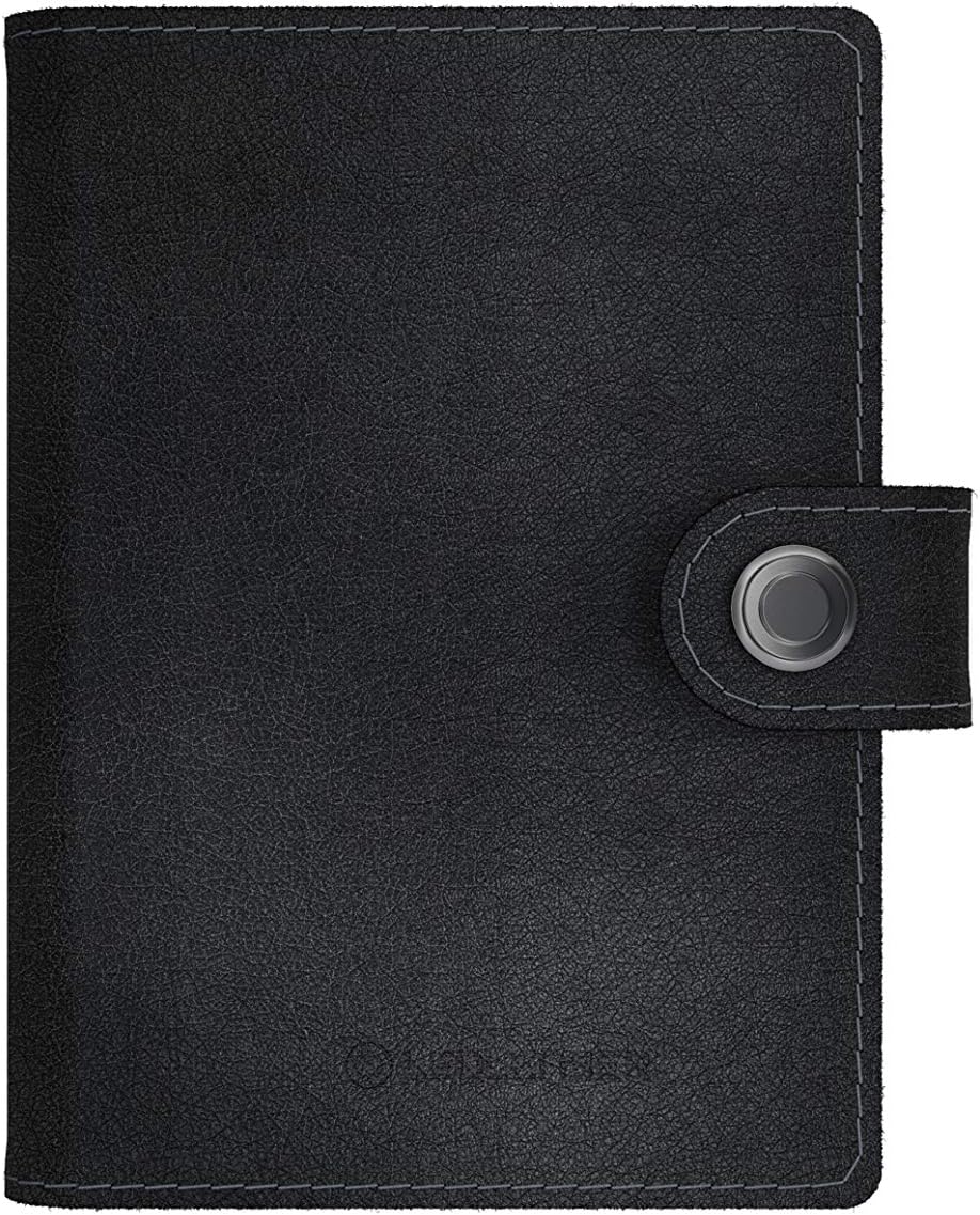Lite Wallet Portemonnaie mit RFID-Schutz, Schwarz